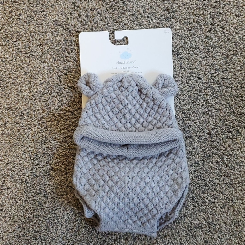 Hat and diaper cover